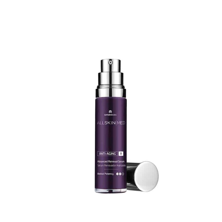 Serum renovador de potencia alta antiarrugas All Skin Med con retinoides vehiculizados y antioxidantes antipolución