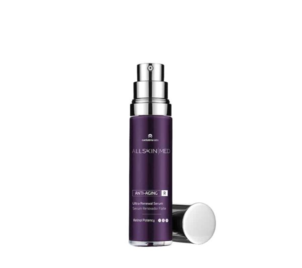 All Skin Med serum renovador antiarrugas con retinoides vehiculizados y antioxidantes antipolución
