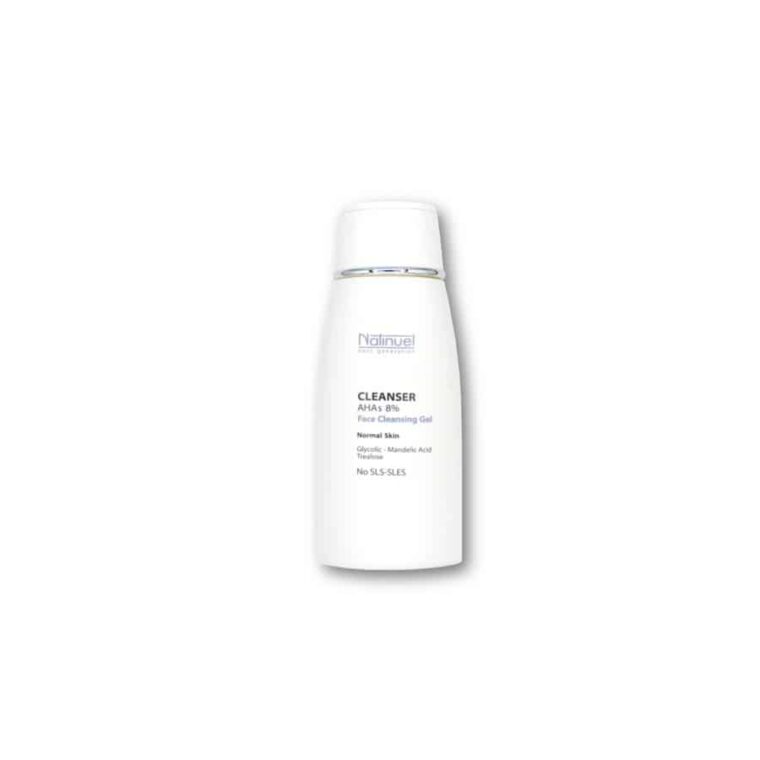 Natinuel limpiador facial sin SLS para limpieza profunda de piel normal