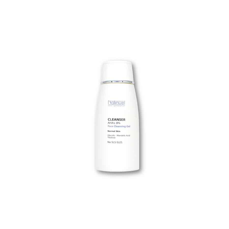 Natinuel limpiador facial sin SLS para limpieza profunda de piel normal