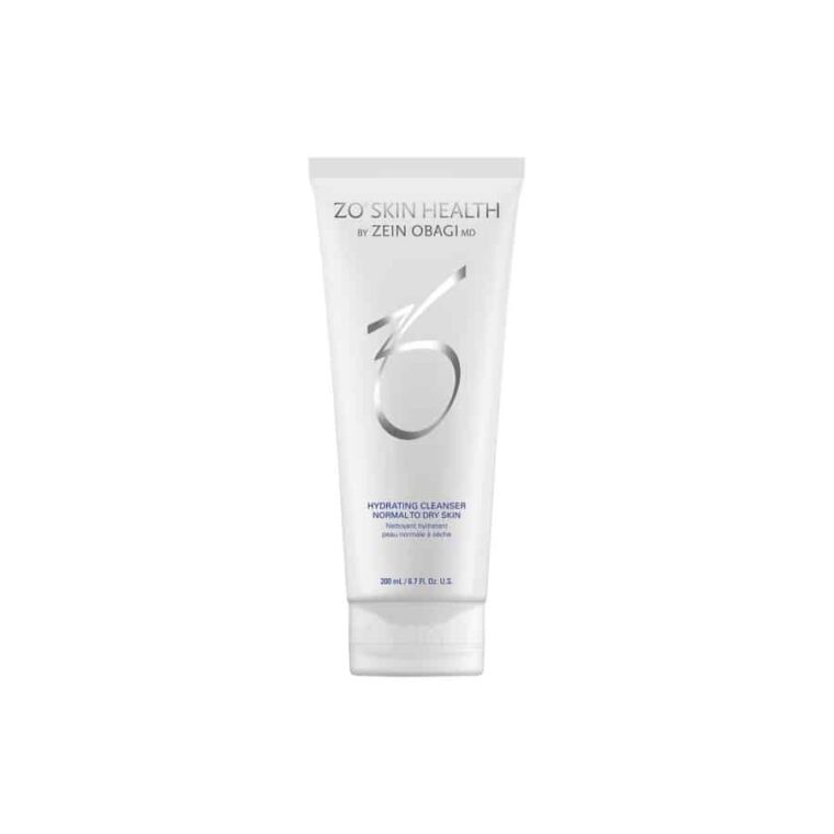 Zo Skin Health limpiadora facial hidratante para piel normal a seca, estimula colágeno y acción antiedad