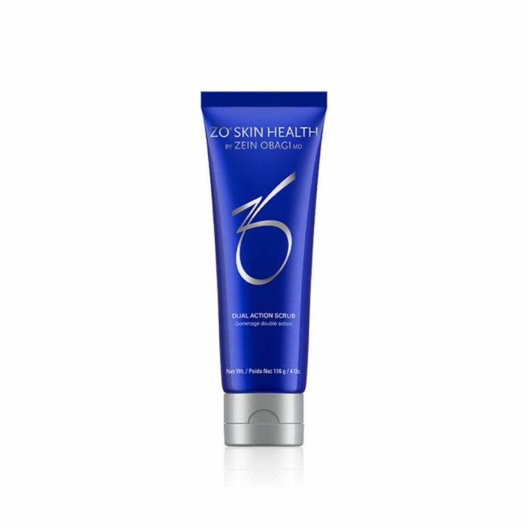 Zo Skin Health exfoliante facial y corporal scrub con ácido salicílico para piel grasa, limpieza profunda de poros