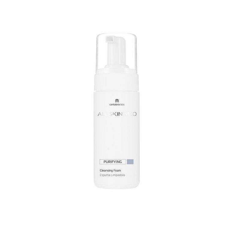 All Skin Med limpiador facial diario para pieles mixtas grasas acneicas regula sebo reduce microorganismos