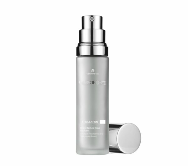 Emulsión retexturizante anti-aging All Skin Med con retinol puro para textura, cicatrices de acné, poros y arrugas
