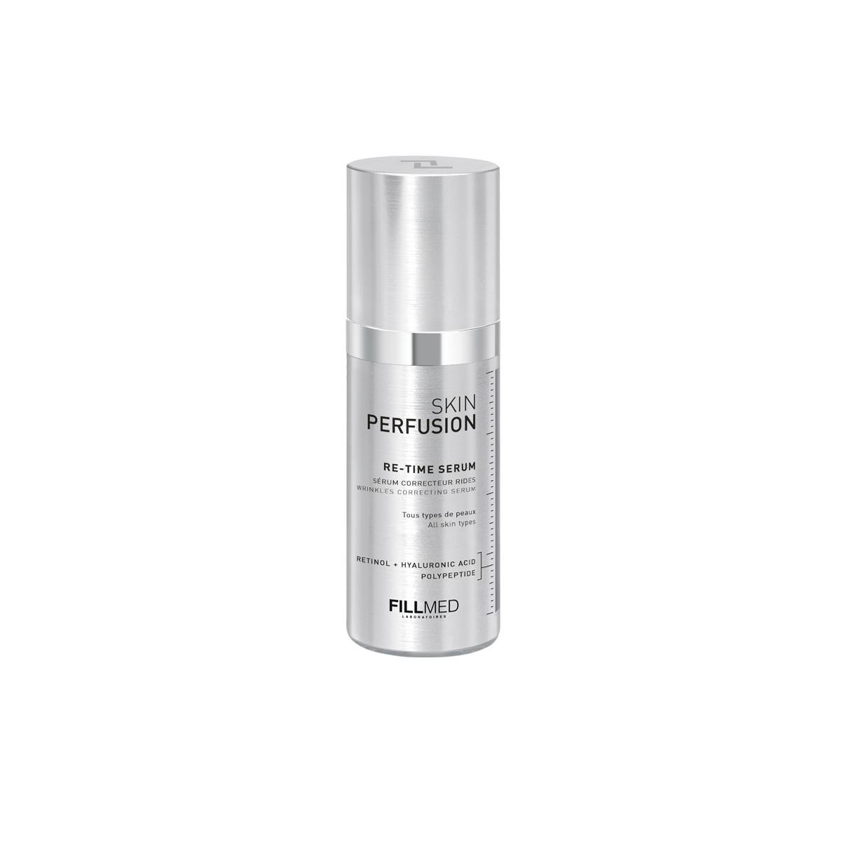 Fillmed RE-TIME Serum antiarrugas facial con retinol y ácido hialurónico