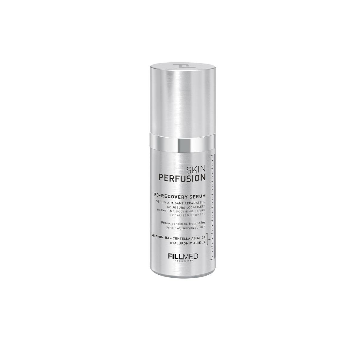 Fillmed B3 Recovery Serum calmante reparador intensivo con 2% Vitamina B3 y extracto de plancton para piel sensible