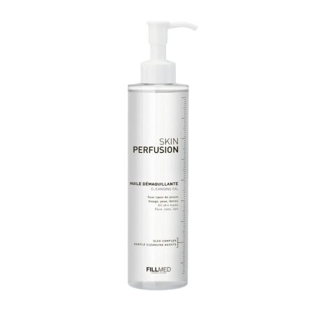Aceite desmaquillante Cabina Skin Perfusion elimina maquillaje waterproof limpia y protege piel sensible con aceites Fillmed