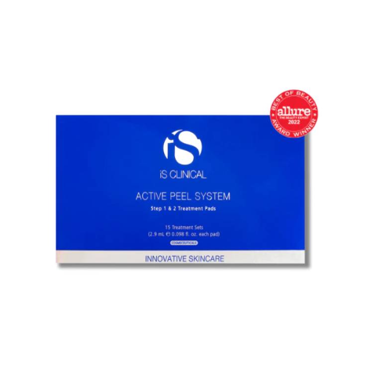 IS Clinical Active Peel System tratamiento peeling anti-aging en dos pasos con ácidos exfoliantes y Tripeptide-1