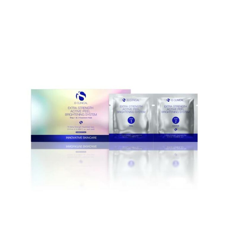 IS Clinical Extra Strength Active Peel Brightening System, sistema peeling antiaging con ácido glicólico y vitamina C