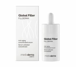 Crema antiarrugas Mediderma con péptidos, colágeno y ácido hialurónico para elasticidad y firmeza