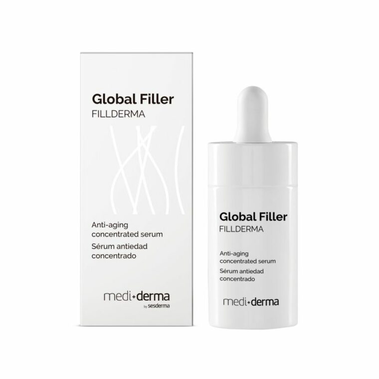 Crema antiarrugas Mediderma con péptidos, colágeno y ácido hialurónico para elasticidad y firmeza