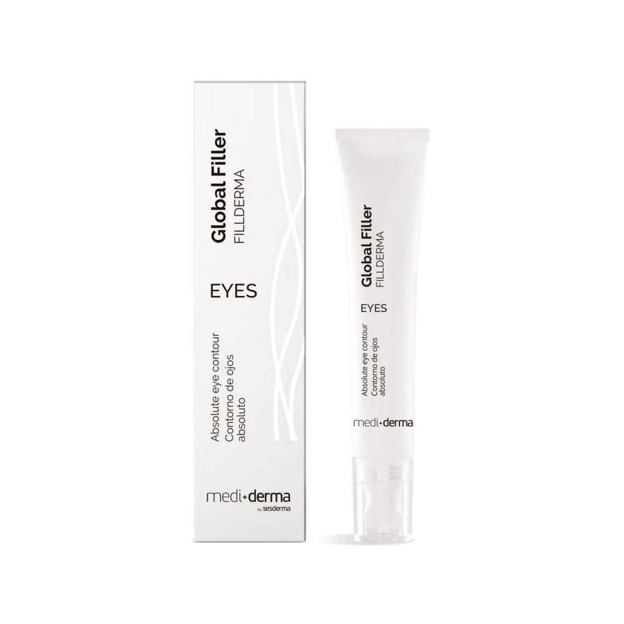Contorno de ojos antiarrugas Mediderma con aceite de argán, ácido hialurónico y péptidos
