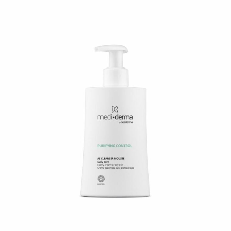 Limpiador facial Mediderma acción purificante con propiedades suavizantes